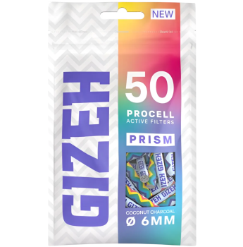 GIZEH - ProCell Active Filters Prism 6mm (50 Stück)